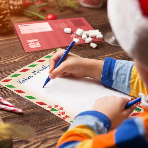 [58684] Set de scrisori catre Mos Craciun, set 12 buc.