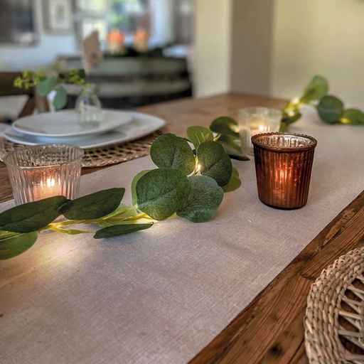 [58934A] Decor Craciun, 20 LED, alb cald, 2m