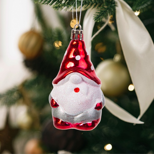 [58551] Decor brad, Mos Craciun, 85x50mm