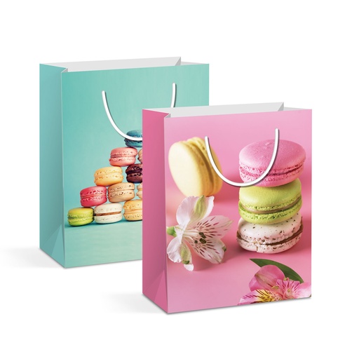 [58309] Punga cadou - hartie - 178 x 102 x 228 mm - 2 tipuri/pachet