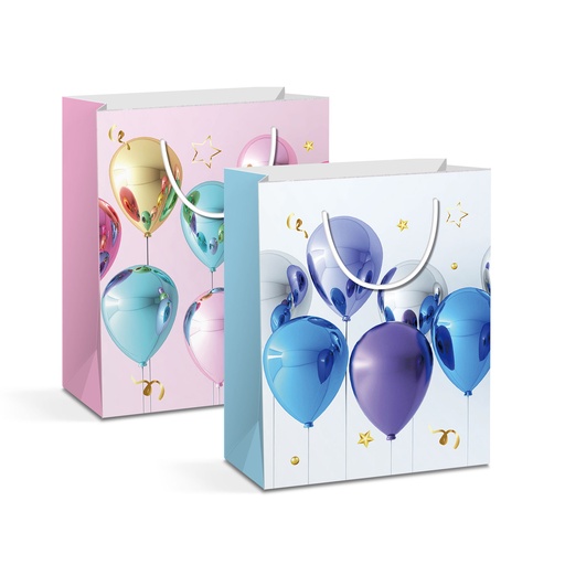 [58291] Punga cadou, hartie, 265x127x330mm, 2 modele