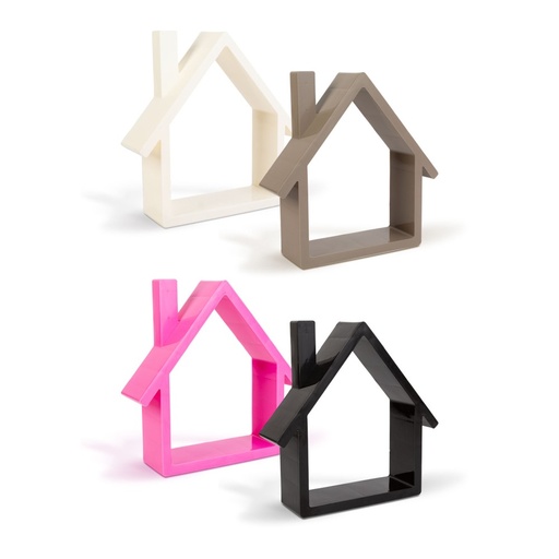 [11886] Decor de perete, cabana, 24x24cm