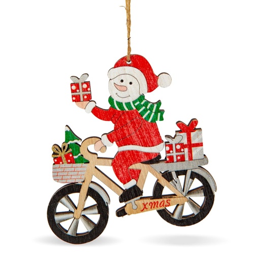 [58582A] Decor brad, om de zapada, 21.5x11.5cm