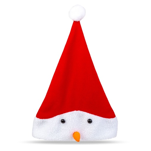 [58962] Caciula de Craciun - cu model om de zapada - 30 x 45 cm