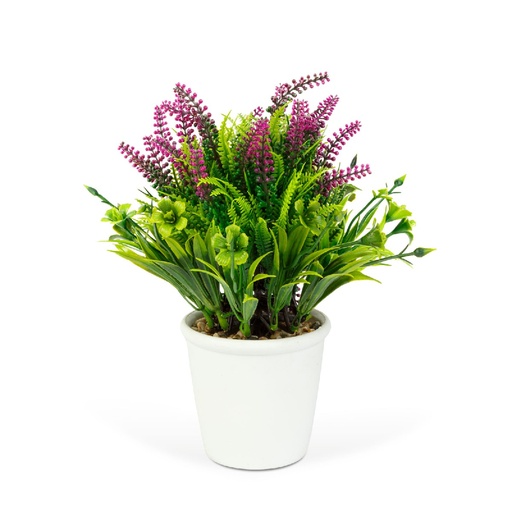 [11893] Planta artificiala decorativa, lavanda, 20x8cm