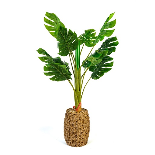 [11907] Planta artificiala filodendron verde, 100cm