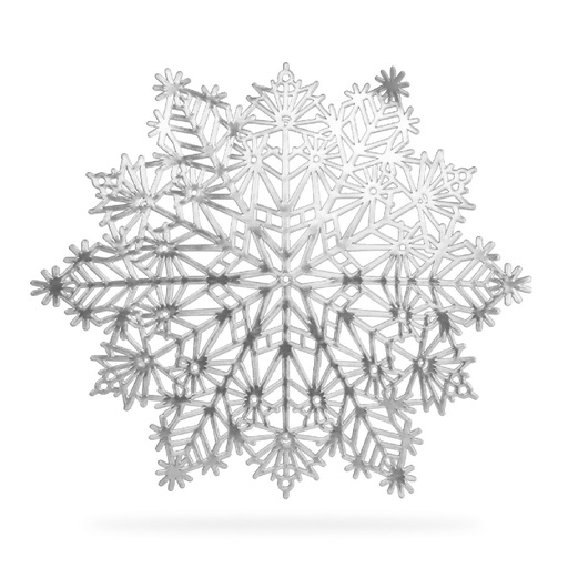 [59703B] Suport de vase din silicon, argintiu, Fi 38cm