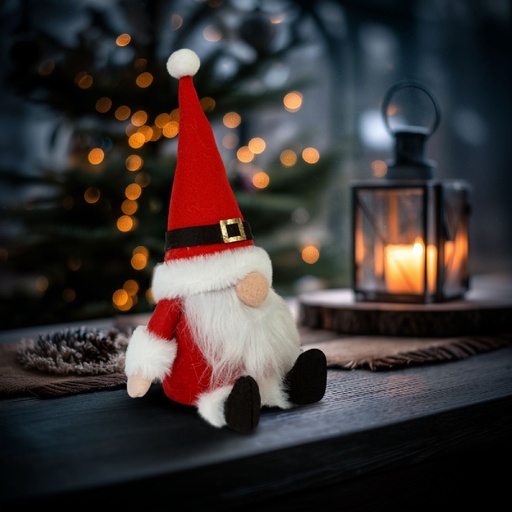 [59515] Spiridus scandinav textil, Craciun, 27x14x13cm