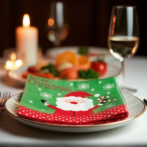 [59735] Servetele de hartie model Mos, set 16 buc.