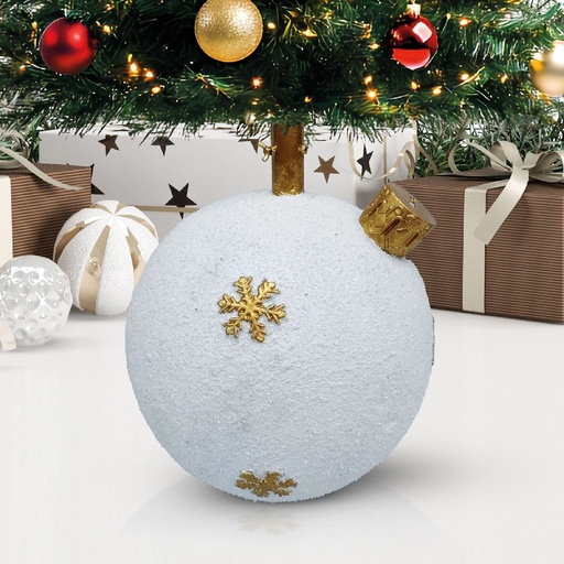 [58593] Suport brad Craciun, glob ornamental, 41x41x47cm