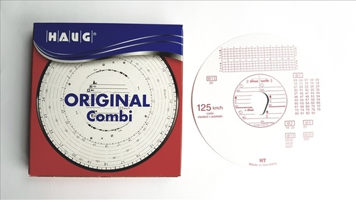 [RPR 3683] Diagrame Tahograf 24h - 125 km/h, Combi - Set 100 Buc