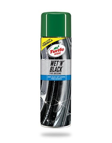 [RPR 3206] Wet'N'Black Tyre Dressing Turtle WAX 500 ML  - SPRAY / agent curatare si intretinere anvelope