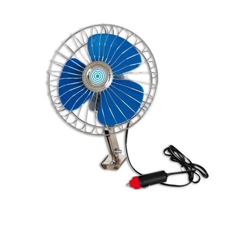 [RPR 3946] Ventilator Auto De Cabina 12V, Cu Suport Si Grilaj Protectiv