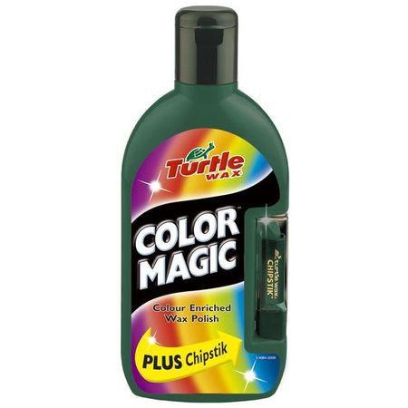 [RPR 3178] Turtle WAX Color Magic Polish Verde cu stick pentru Corectare Verde