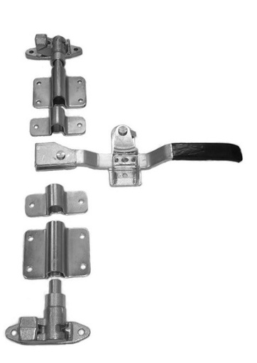 [80367110/L] Inchidere usa aplicata, zincat, Fi 22mm, Kit