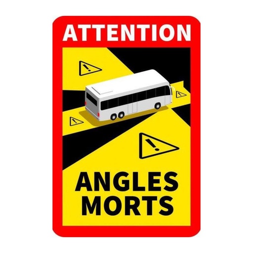 [NMPB] Autocolant Unghi Mort Autobuz
