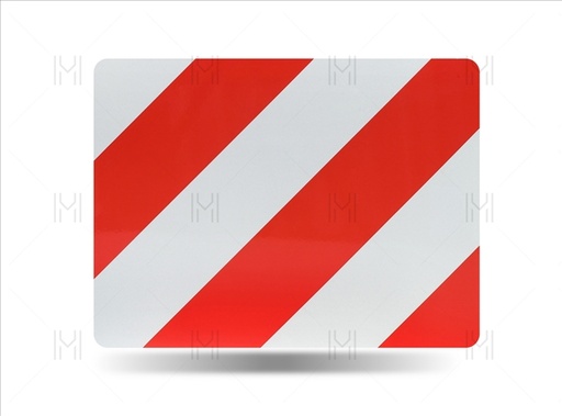 [RPR 4136] Placa Hasurata, Agabaritic, Dreapta, 400x300mm