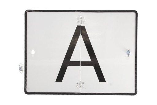 [RPR 3041] Placa Pliabila Pentru Transport Deseuri - 400 x 300 mm ( 40 x 30 cm )